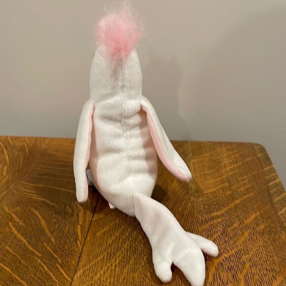 Kuku the Cockatoo (RETIRED) 1998 Ty Beanie Baby Good Condition 7.5” tall - Picture 4 of 6